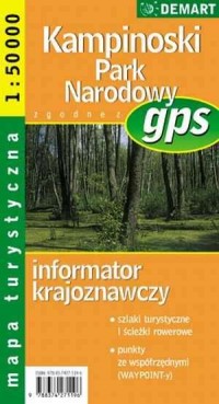 Kampinoski Park Narodowy - informator - zdjęcie reprintu, mapy