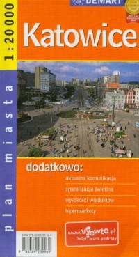 Katowice (plan miasta) - zdjęcie reprintu, mapy