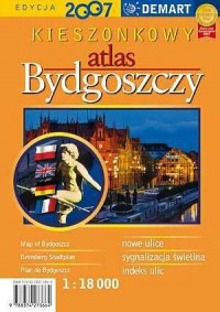 Kieszonkowy Atlas Bydgoszczy - zdjęcie reprintu, mapy