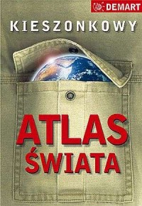 Kieszonkowy atlas Świata - zdjęcie reprintu, mapy