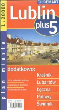 Lublin plus 5 (1:20 000 - plus - zdjęcie reprintu, mapy