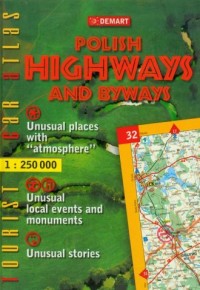 Polska Niezwykła / Polish Highways - zdjęcie reprintu, mapy