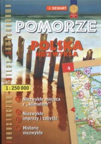 Polska Niezwykła. Pomorze (turystyczny - zdjęcie reprintu, mapy