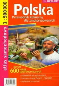 Polska. Przewodnik kulinarny dla - zdjęcie reprintu, mapy