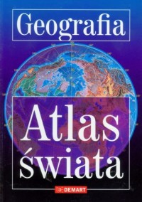 Popularny atlas Świata - zdjęcie reprintu, mapy