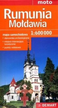 Rumunia/ Mołdawia see it - mapa - zdjęcie reprintu, mapy