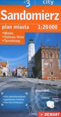 Sandomierz/Stalowa Wola/Tarnobrzeg - zdjęcie reprintu, mapy