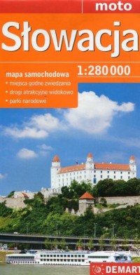 Słowacja see it - mapa samochodowa - zdjęcie reprintu, mapy