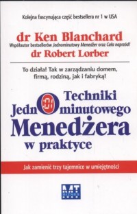 Techniki jednominutowego menedżera - okładka książki