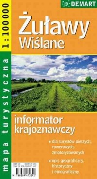 Żuławy Wiślane (mapa turystyczna - zdjęcie reprintu, mapy