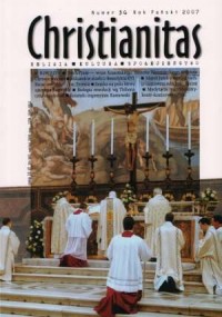 Christianitas nr 36/2007 - okładka książki