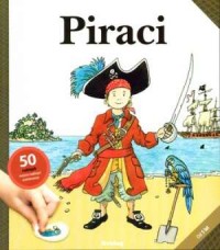Piraci. Książeczka z naklejkami - okładka książki