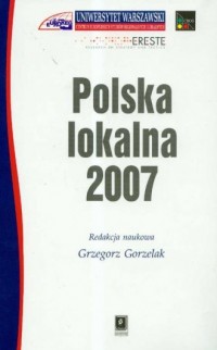 Polska lokalna 2007 - okładka książki