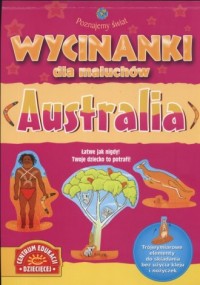 Wycinanki dla maluchów. Australia - okładka książki