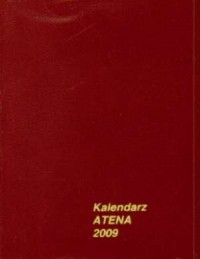 2009 kal. kalendarz atena - okładka książki