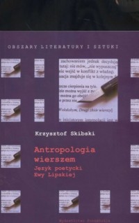 Antropologia wierszem. Język poetycki - okładka książki