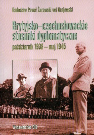Brytyjsko-czechosłowackie stosunki - okładka książki