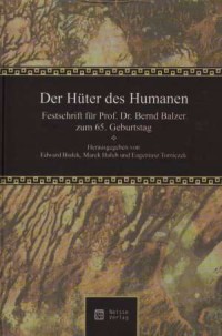 Der Huter des Humanen - okładka książki