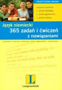 Język niemiecki. 365 zadań i ćwiczeń - okładka podręcznika