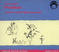 Pinokio cz. 1,2,3,4 (CD mp3) - pudełko audiobooku