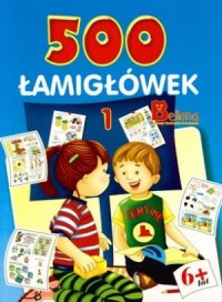 500 łamigłówek cz. 1 - okładka książki