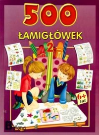 500 łamigłówek cz. 2 - okładka książki