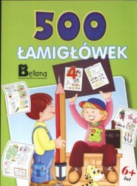 500 łamigłówek cz. 4 - okładka książki