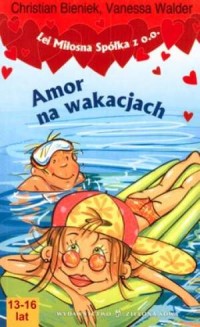 Amor na wakacjach - okładka książki