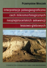 Interpretacja paleogeograficzna - okładka książki