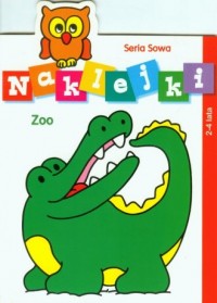 Naklejki Zoo - okładka książki