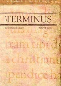 Terminus 1/2007 - okładka książki