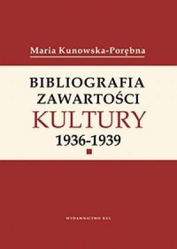 Bibliografia zawartości Kultury - okładka książki