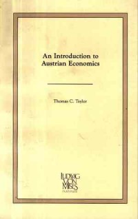 An introduction to Austrian Economics - okładka książki