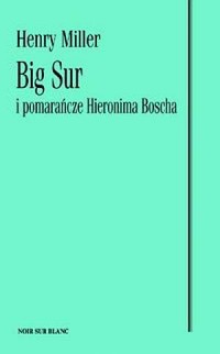 Big Sur i pomarańcze hieronima - okładka książki