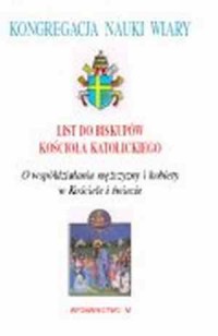 List do Biskupów Kościoła Katolickiego - okładka książki