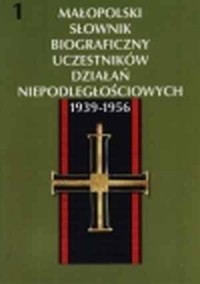Małopolski Słownik Biograficzny - okładka książki