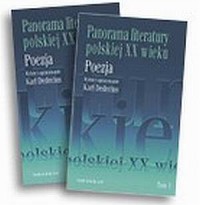 Panorama literatury polskiej XX - okładka książki
