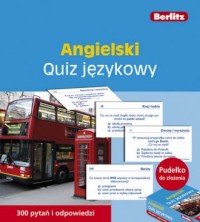 Angielski-quiz językowy - okładka podręcznika