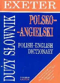 Exeter. Duży słownik polsko-angielski, - okładka podręcznika