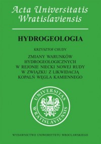 Hydrogeologia. Zmiany warunków - okładka książki