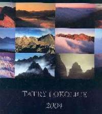 Kalendarz 2004 Tatry i okolice - okładka książki
