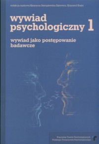Wywiad psychologiczny 1-3 - okładka książki