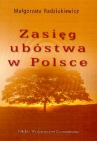 Zasięg ubóstwa w Polsce - okładka książki