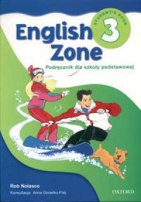 English Zone 3. Podręcznik dla - okładka podręcznika