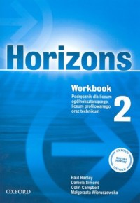 Horizons 2. Workbook - okładka podręcznika