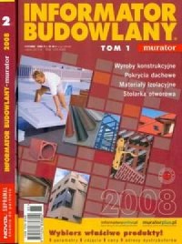 okładka książki - Informator budowlany 2007. Tom 1-2