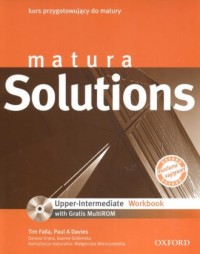 Matura Solutions. Upper-Intermediate - okładka podręcznika