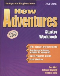 New Adventures Starter Workbook - okładka podręcznika