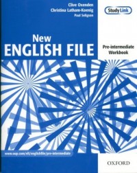 New English File. Pre-Intermediate. - okładka podręcznika