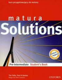 Solutions Pre-Intermediate Students - okładka książki